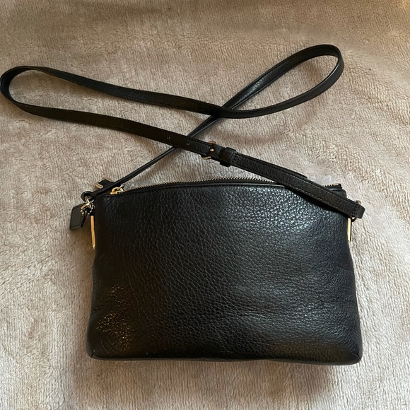 Coach genuine leather black Crossbody handbag. - Picture 4 of 8